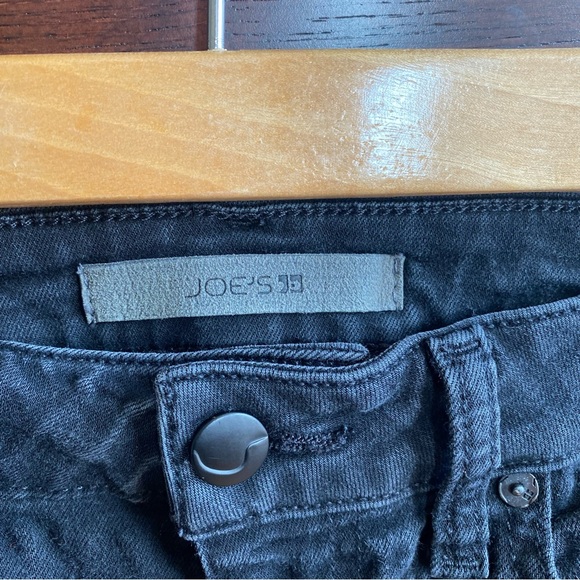 Joe’s Jeans Black Straight Leg Size 24 - Picture 3 of 7
